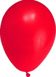 Nafukovací balónky červené "M" [100 ks]