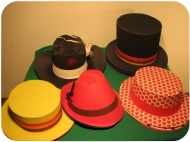 Kolekce klobouků