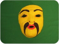 Maska organtýn. - číňan