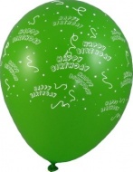 Nafukovací balónky "Happy Birthday" "L" [5 ks]