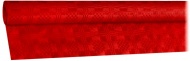 Papírový ubrus jednorázový rolovaný 8 x 1,20 m červený [1 ks]