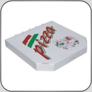 Krabice na pizzu -extra pevná- 30 x 30 x 3 cm [100 ks]
