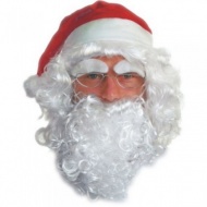 Paruka Santa, dospělá ( čepice a vousy nejsou součástí sady)
