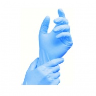 Rukavice nitrilové modré, nepudrované (velikost XL) (100ks)