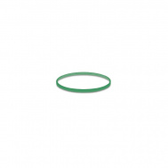 Gumičky zelené slabé (1 mm, O 4 cm) [1 kg]