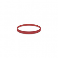 Gumičky červené silné (3 mm, O 5 cm) [1 kg]