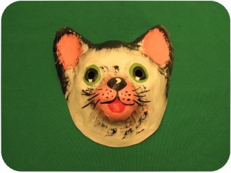 Maska dětská - Kočička