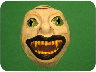Maska papírová - příšera