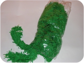 Tráva kroucená(zelená) balená 3,8m - cena za 1ks