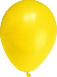 Nafukovací balónky žluté "M" [10 ks]