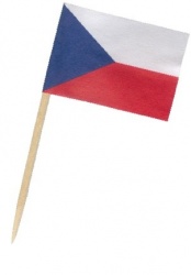 Vlaječka "CZ" 70 mm [50 ks]