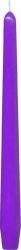 Svíčka kónická 245 mm světle fialová [10 ks]
