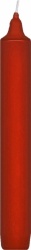 Svíčka rovná 170 mm červená [20 ks]
