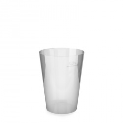 Plastová sklenička.  krystal 0,25 l (50 ks)