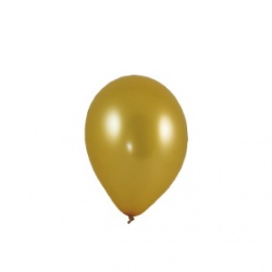 Nafukovací balónky zlaté "M" [100 ks]