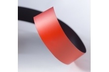 Pásek magnetický červený (50x0,6mm-10m) cena za 1 bal.