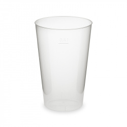 Kelímek  (PP) opakovaně omyvatelný a  vratný 0,4 l (PP) [50 ks]
