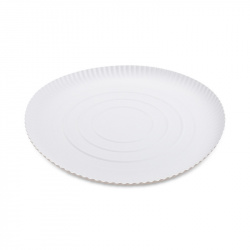 Papírové talíře hluboké  (PAP - 100% celulóza) O 32cm [50ks]