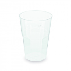 Kelímek  (PP) opakovaně omyvat vratný na koktejl extra pevný 0,3 l (PP) prům. 81mm [15 ks]