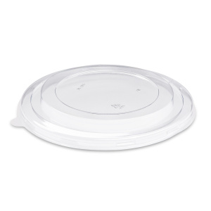 Víčko (rPET) průhledné pro papírovou misku O185mm [50 ks]