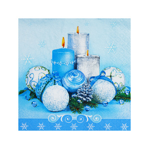 Ubrousky  3-vrstvé Vánoce (PAP- FSC Mix) 33 x 33 cm [20 ks]