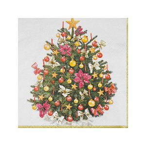 Ubrousky  3-vrstvé Vánoce (PAP- FSC Mix) 33 x 33 cm [20 ks]