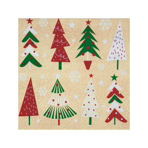 Ubrousky  3-vrstvé Vánoce (PAP- FSC Mix) 33 x 33 cm [20 ks]