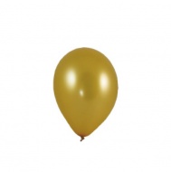 Nafukovací balónky zlaté "M" [100 ks]
