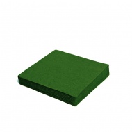 Ubrousky 3-vrstvé, 33x33 cm tmavě zelené   (20ks)