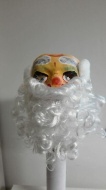 Vousy bílé Mikuláš ( i Santa) menší (maska neni součástí zboží)