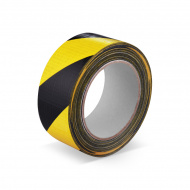 Lepící páska s tkaninou, žluto-černá (PP/TEX/SOLVENT) 33m x 50mm [1 ks] 