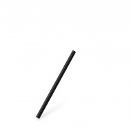 Slámka papírová černá `JUMBO` (PAP-100%celulóza) O8mm x 15cm [100 ks]