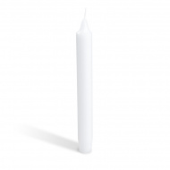 Svíčka rovná bílá prům. 22x200mm [160ks]