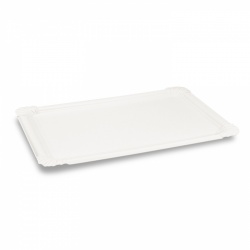 Papírové tácky bílé ( PAP - FSC Mix)  16 x 22,5 cm [10 ks]