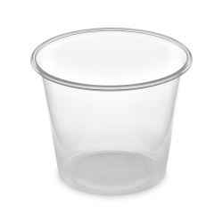 Dressingová miska průhledná 125 ml (PP) [50 ks]